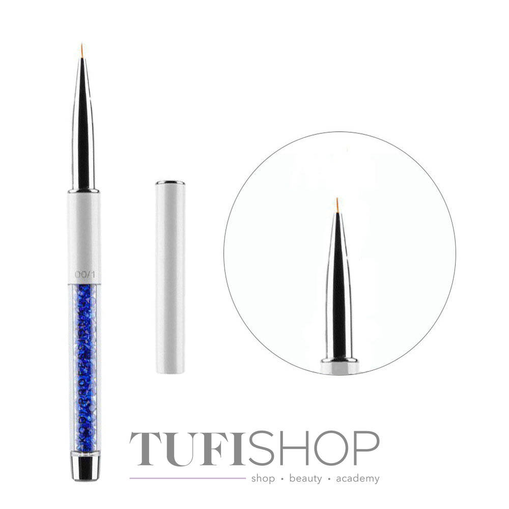 Nail Art Brush Crystal Acrylic Thin Liner Drawing Pen Brush - China Nail  Art Brush and Nail Brush price