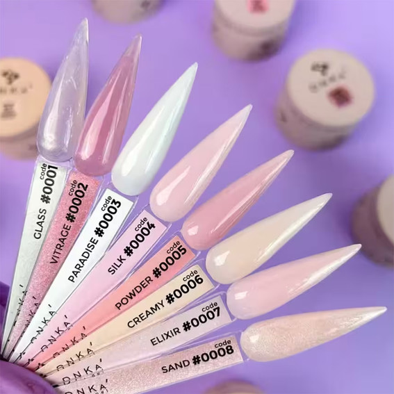 Camouflage-Polygel Palette