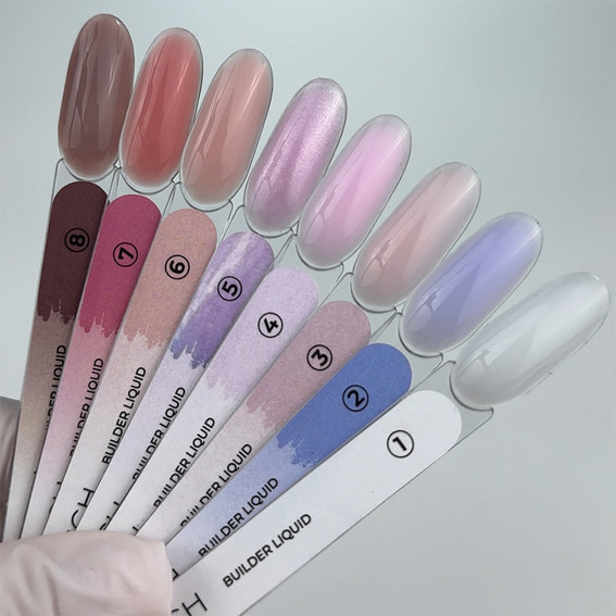 Farbpalette der Liquid Gele