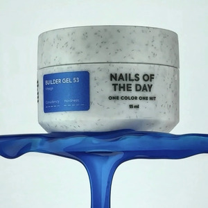 Blaues Aufbaugel