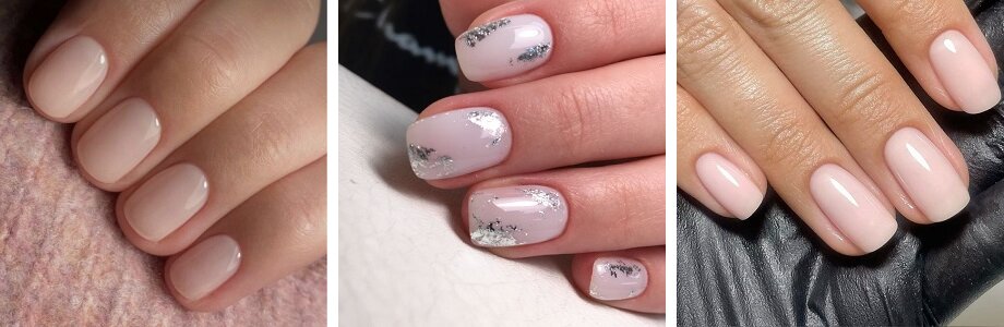Mleczny manicure