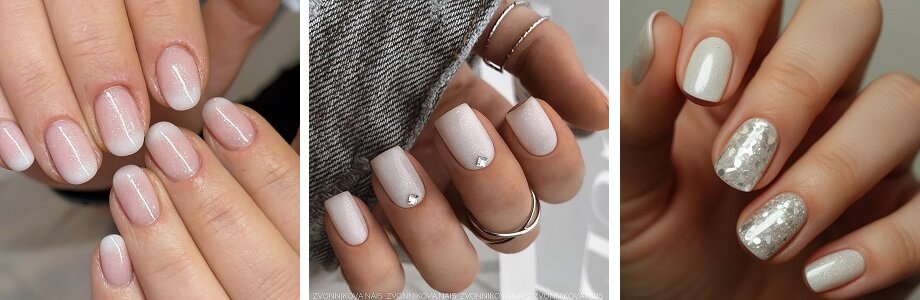 Rodzaje manicure mlecznego