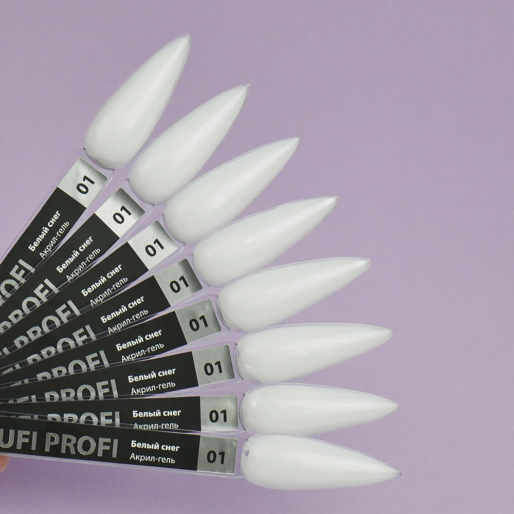 белый полигель палитра