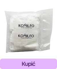 Rękawiczki SPA Komilfo do manicure 1 para
