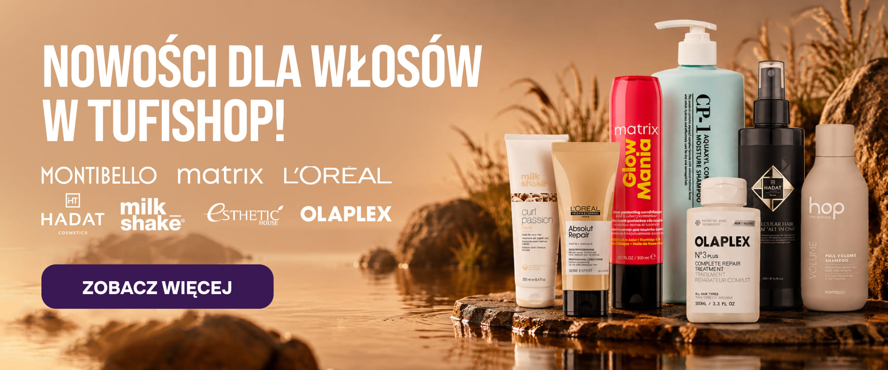 Nowości do włosów już w TUFISHOP