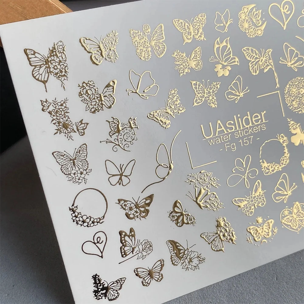 foil nail decor