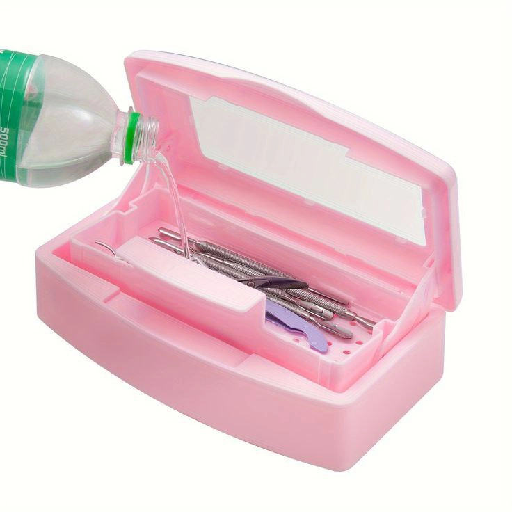 Behälter zum Einweichen und Sterilisieren von Instrumenten