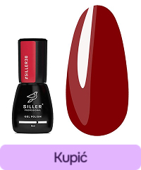 Lakier hybrydowy Siller №038 klasyczna czerwień 8 ml