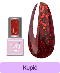 Lakier hybrydowy TUFI profi PREMIUM Cabaret 26 Przepych 8ml