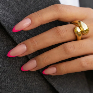 Элегантные гибридные ногти