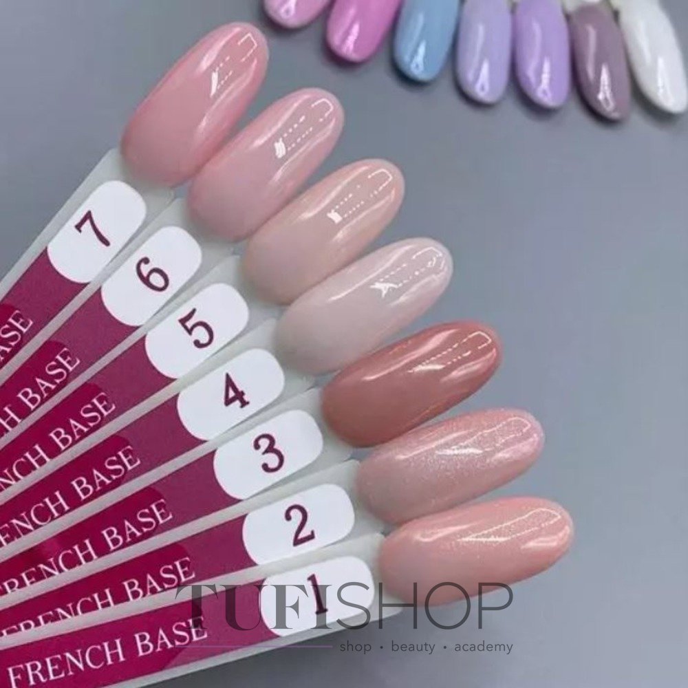 Base EDLEN French Rubber №07 light pink 9 ml - kupić Gel polish EDLEN w ...