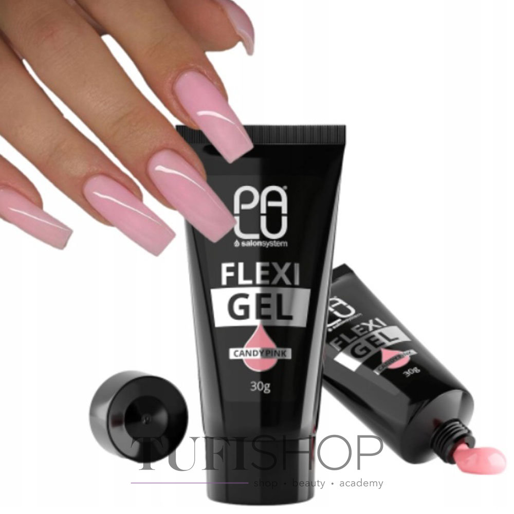 Building gel PALU Flexi Gel Candy Pink pink 30 g - kupić Gel PALU