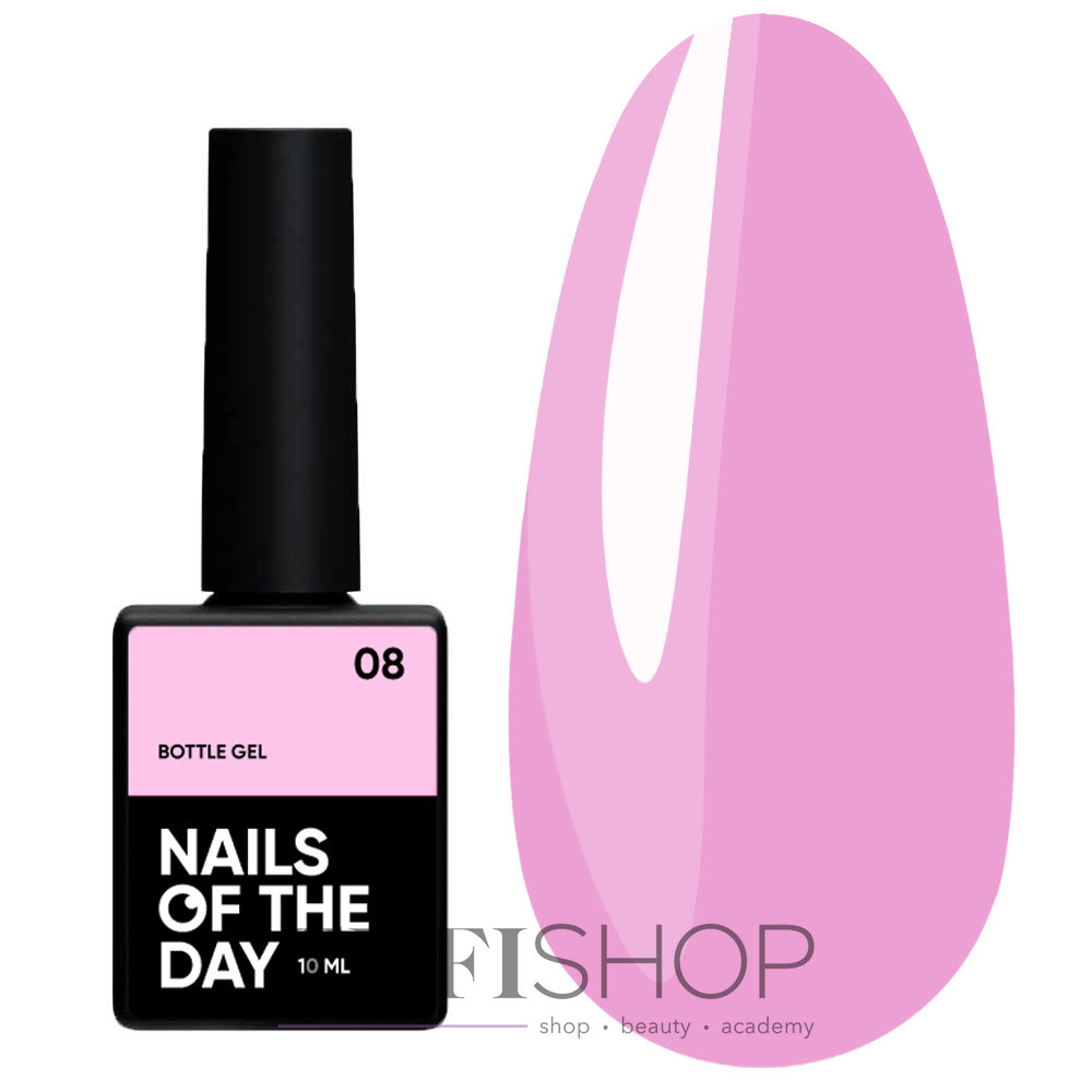 Gel NAILSOFTHEDAY Bottle gel 08 pink, 10 ml - kupić Gel NAILSOFTHEDAY w ...